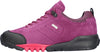 Purple sneaker with black and red sole on a white background waldlaufer H Fitting Gummi berry wider fit Gormleys strabane