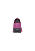Purple sneaker with black and red sole on a white background waldlaufer H Fitting Gummi berry wider fit Gormleys strabane