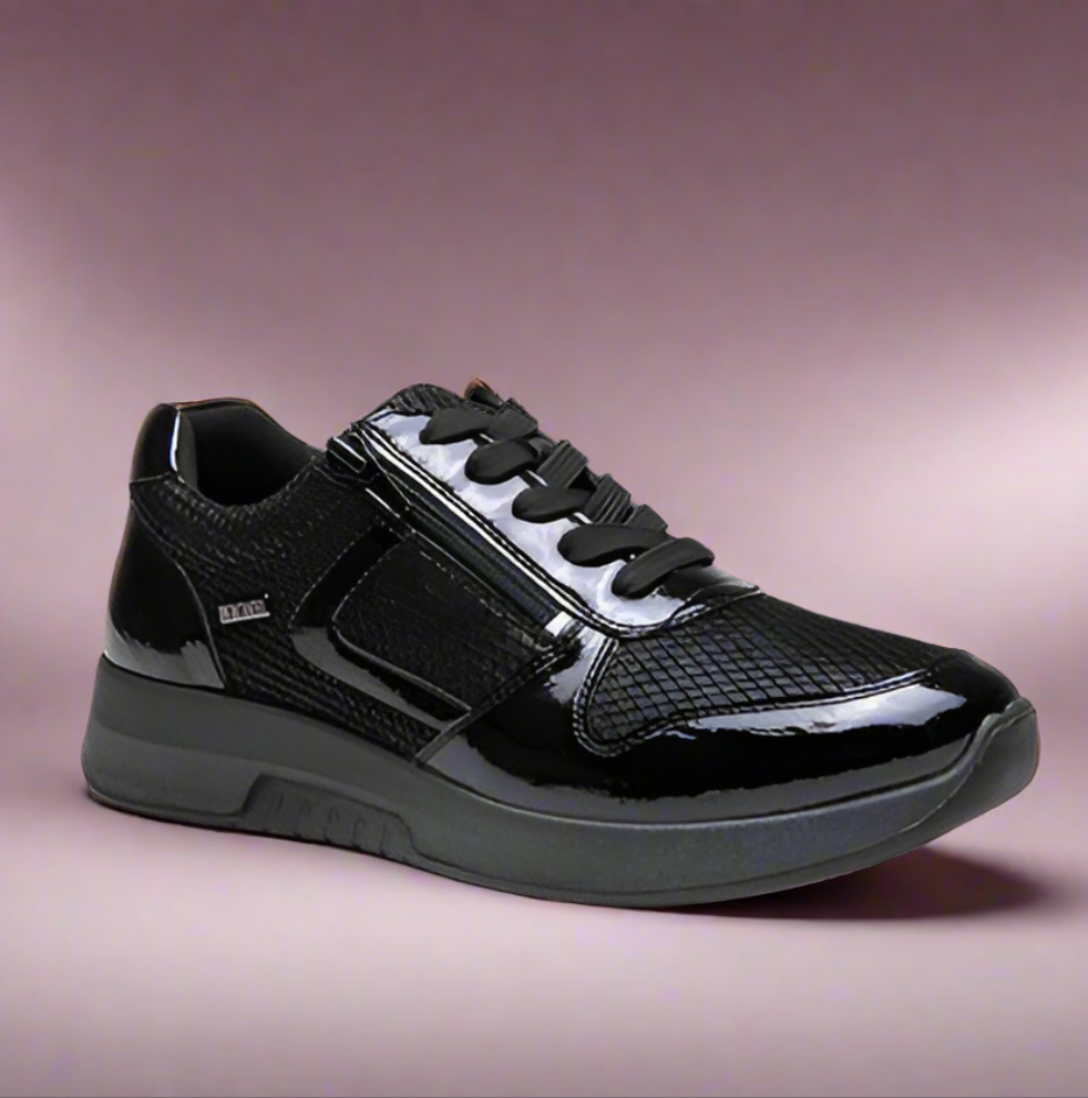 Comfortable black shoes ladies discount