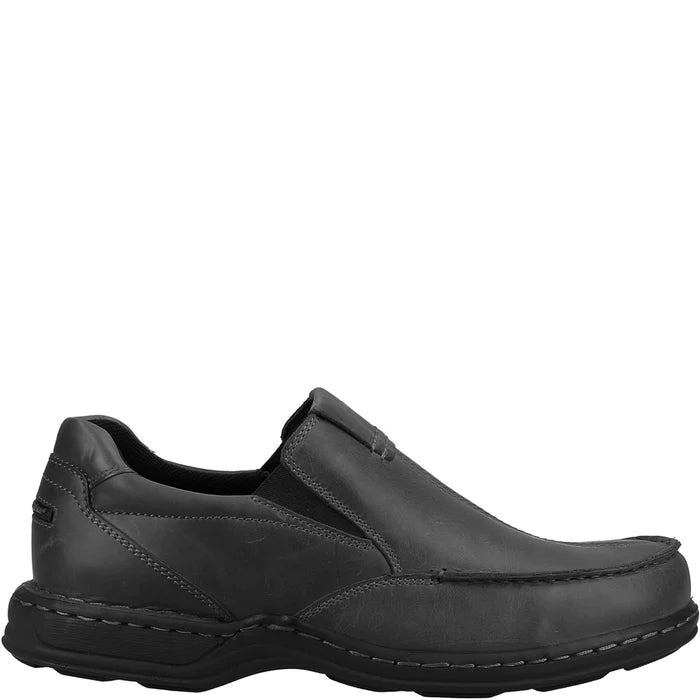 Slip on 2025 leather work shoes