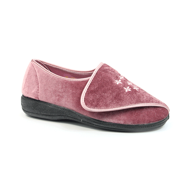 Ladies velcro slippers 2025
