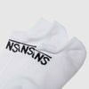 Vans Mens Socks Trainer Liner 3 Pack No Show Cotton Rich White Invisibles Shoes - 53 Main Street