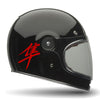 Suzuki Hayabusa Logo Stickers Vinyl Helmet Decal Bike Red Motorbike Stickers x 2 - 53 Main Street