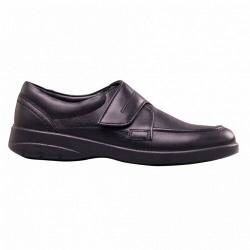 Mens leather Shoes Padders Solar Extra Wide Strap Removable Insoles Soft Comfort - 53 Main Street