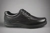 imac black laced shoes leather shoe water resistant italian comfort m822a