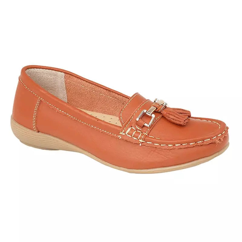 Orange hot sale loafers ladies