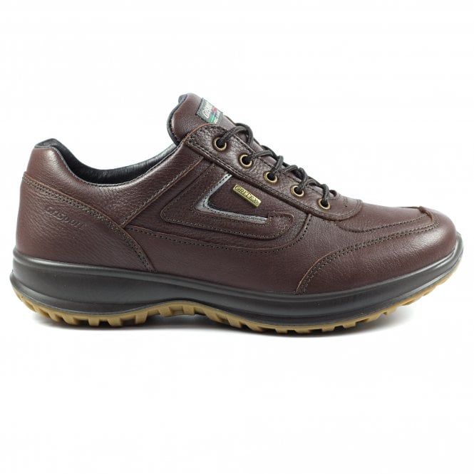 Grisport Airwalker Brown Shoes Leather Walking Shoe Water
