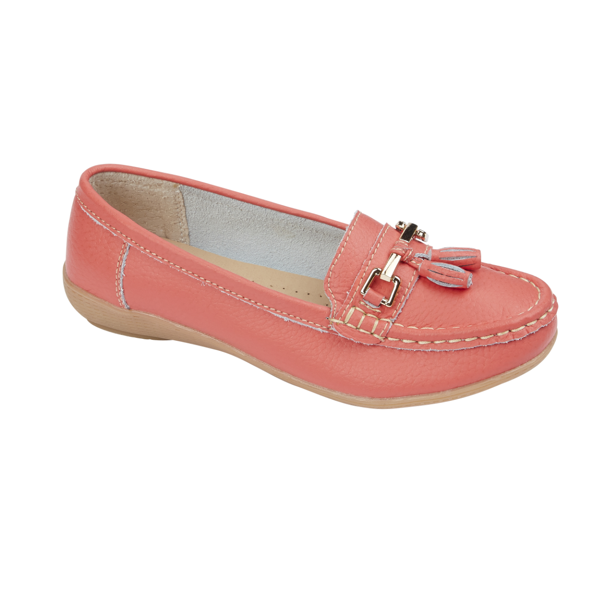 Coral slip on store shoes