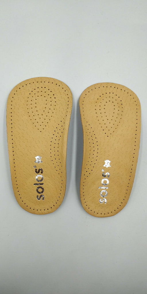 Arch Support Insoles Orthotic SOLOS Leather Footbed 3/4 New Falling Arches Value - 53 Main Street